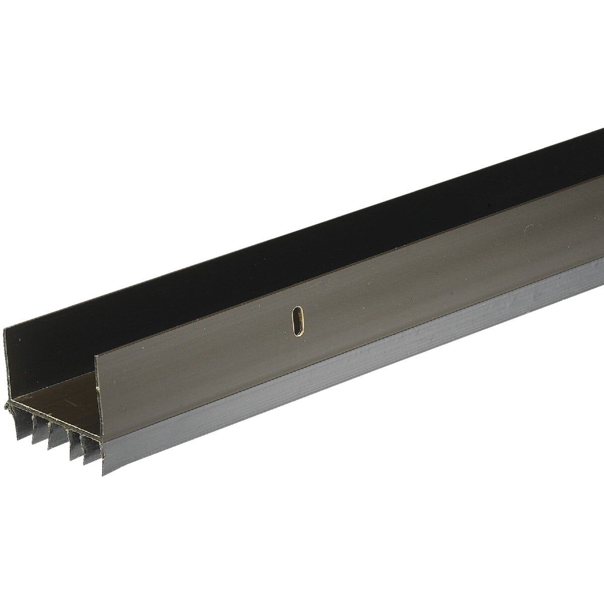 1.75 In. W. x 1.75 In. H. x 36 In. L. Brown Vinyl Door Bottom for 1-3/4 In. Door
