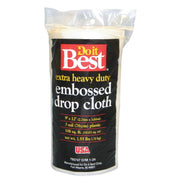 Embossed Plastic 9 Ft. x 12 Ft. 3 mil Drop Cloth