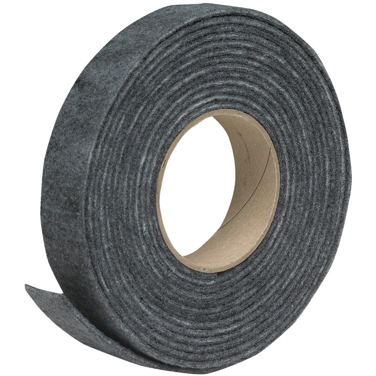 Gray 1-1/4 In. x 3/16 In. x 17 Ft. Felt Weatherstrip