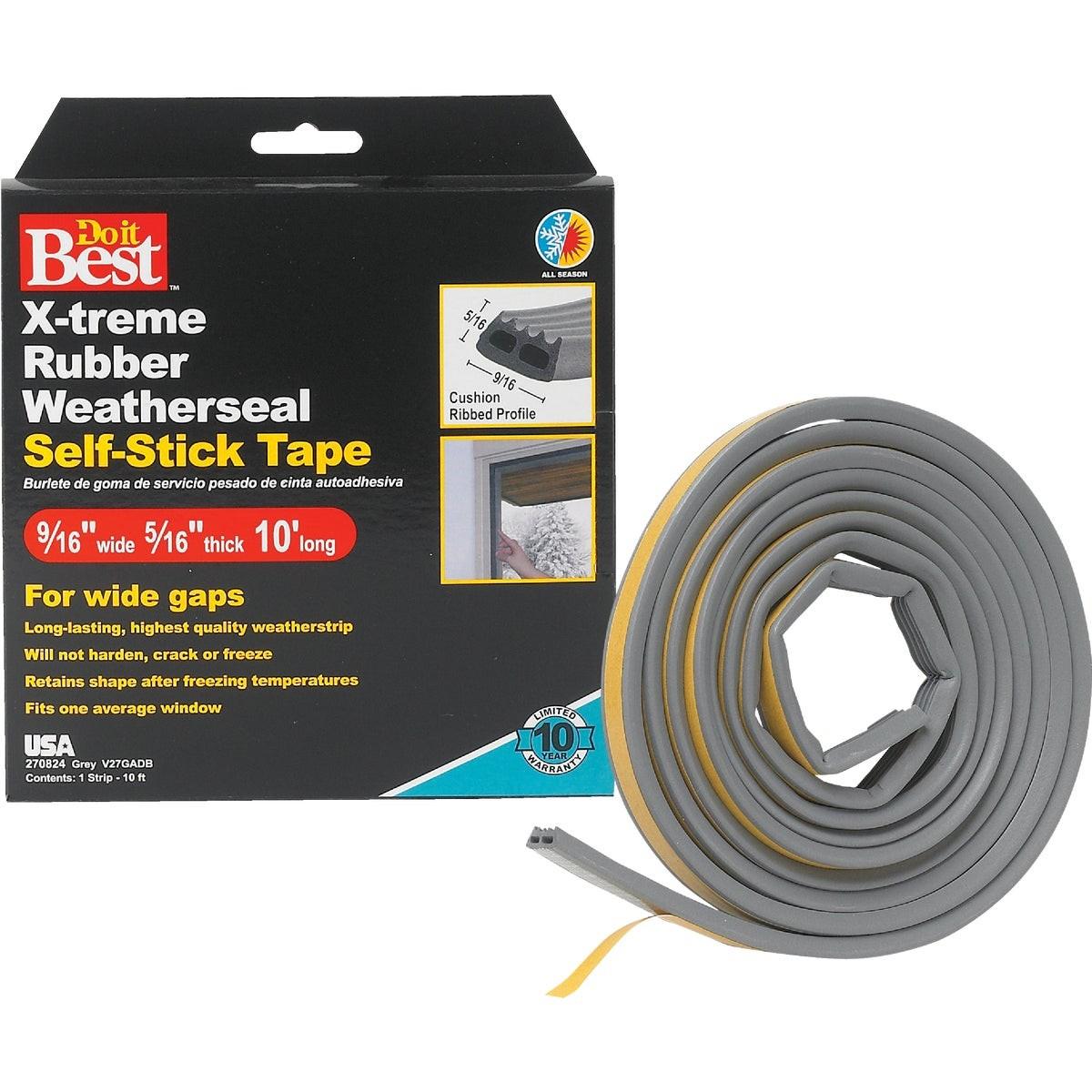 9/16 In. x 10 Ft. Gray Wide Weatherseal Tape