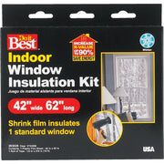42 In. x 62 In. Indoor Shrink Film Window Kit