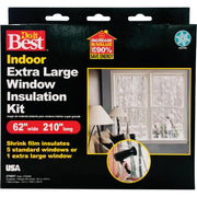 62 In. x 210 In. Indoor Shrink Film Window Kit