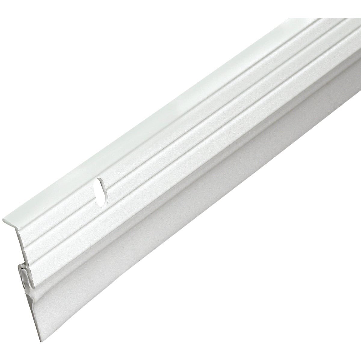 1-5/8 In. x 36 In. White Aluminum & Vinyl Door Sweep