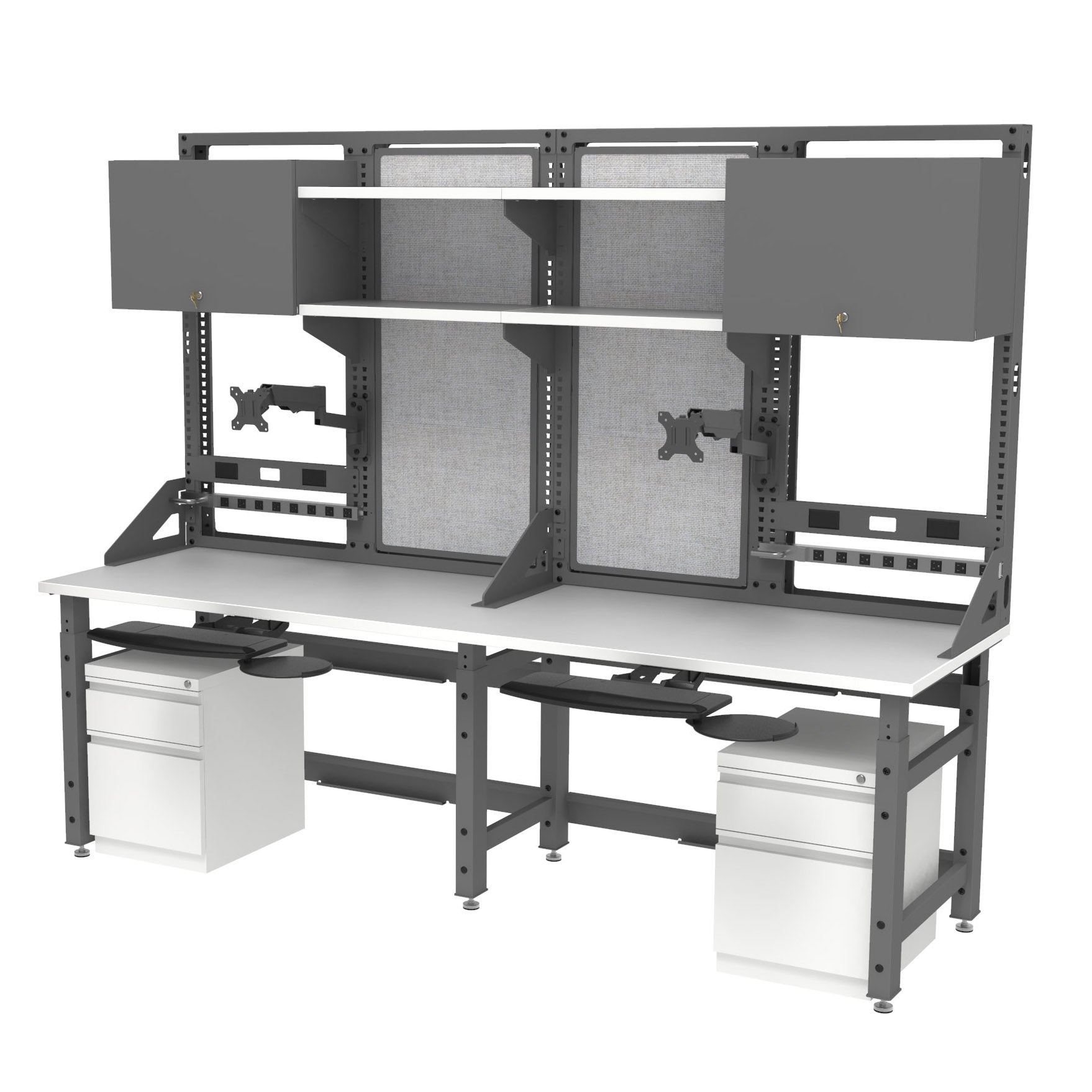 96W X 30D Hpl Bench W Upper Fr
