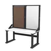 60W X 30D Hpl Bench W/ Uppr Fr
