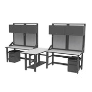 Two 60Wx30D Esd Benches W Tbl