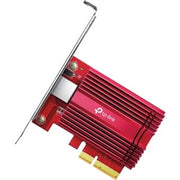 TP-Link - TX401 - 10GB PCIe Network Card - 10 Gigabit Ethernet Network Adapter - Supports Windows 11/10/8.1/8/7 - Windows - Red