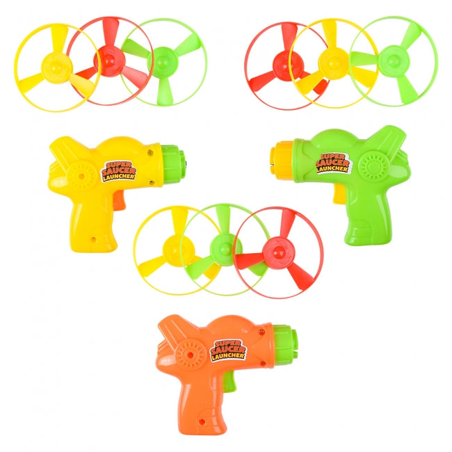 4" Supersaucer Launcher,Pack of 12