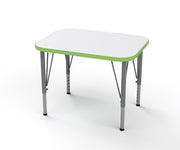 Rectangle Desk, Large, Tall, Write On-Wipe Off, Island, 21-30"H x 32"W x 24"D