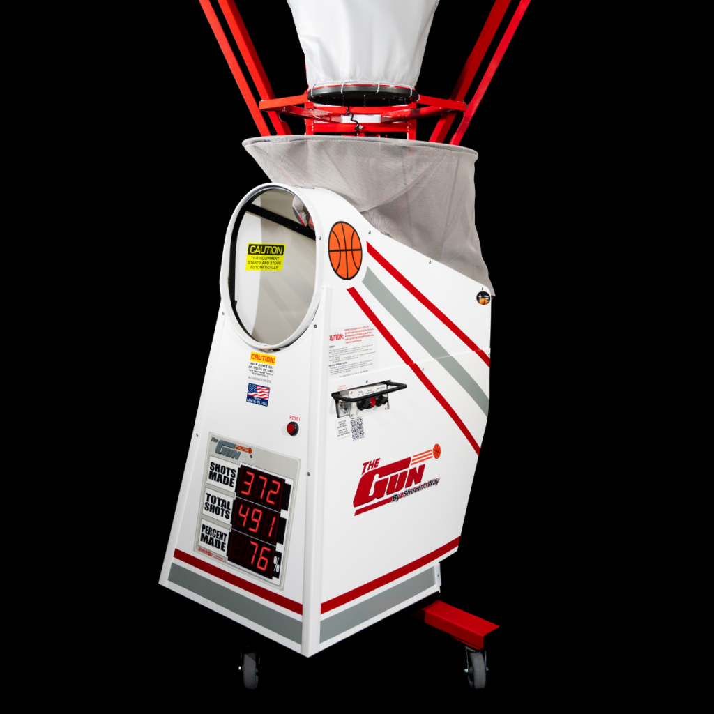 Shootaway Basketball Shooting Machine Gun 6000