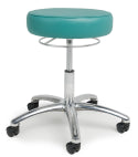 Lab Stool w/ Foot Ring, 360 Degree Release, Artichoke