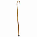 Lumex Standard Wood Cane, Walnut, 1" x 36"