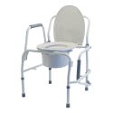 Lumex Silver Collection Steel Drop Arm 3-in-1 Commode