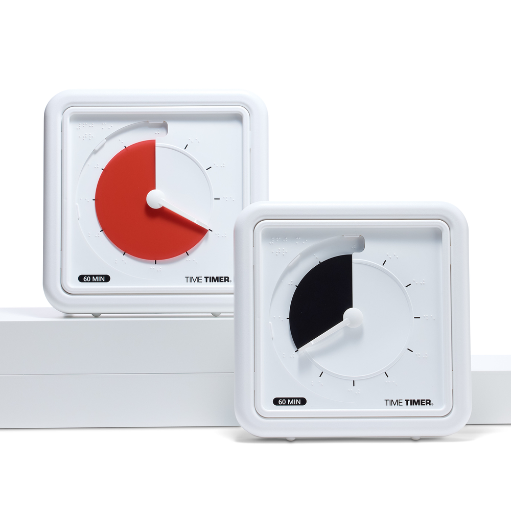 Time Timer® Braille 8" (with Black Disk)