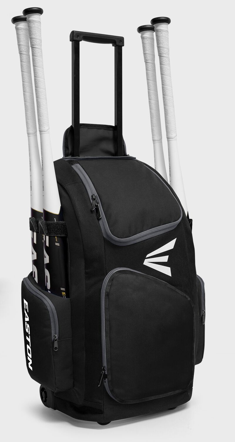 Easton Traveler Stand Up Wheeled Bag - Black