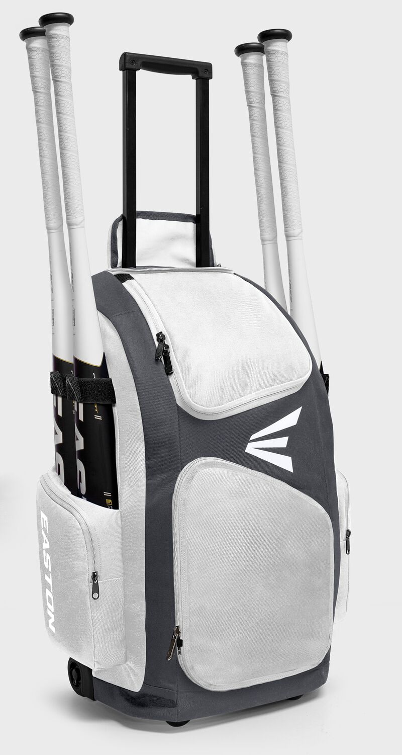 Easton Traveler Stand Up Wheeled Bag - White