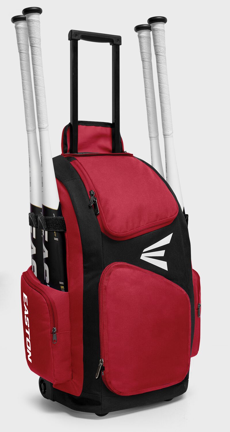 Easton Traveler Stand Up Wheeled Bag - Red