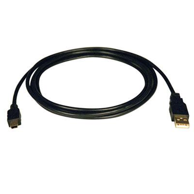 Eaton Tripp Lite Series USB 2.0 A to Mini-B Cable (A to 5Pin Mini-B M/M), 6 ft. (1.83 m)