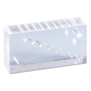 Acrylic Body with Drilled Holes