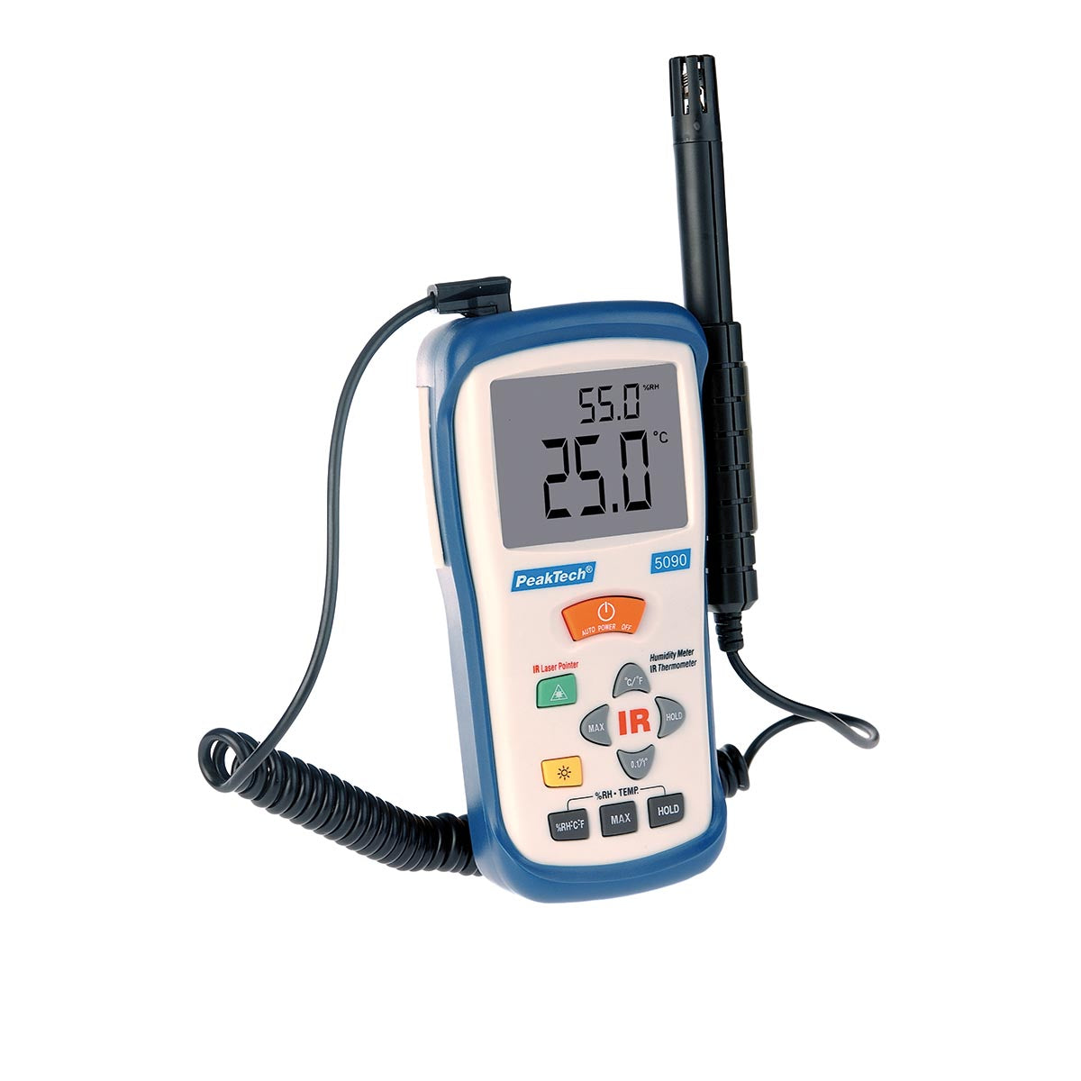 Infrared Temperature and Humidity Gauge