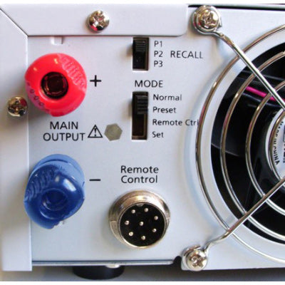 DC Power Supply,
1 – 32 V, 0 – 20 A