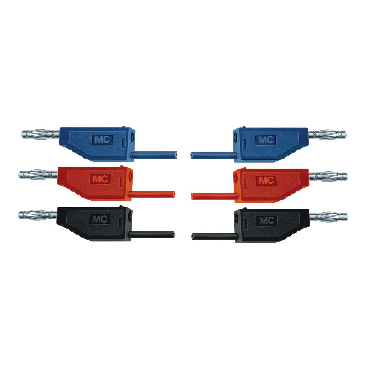 Set of 15 Experiment Leads, 75 cm 1 mm²