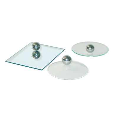 Set of 10 Watch Glass Dishes, 80 mm
