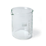 Set of 10 Beakers,600 ml, Low Form