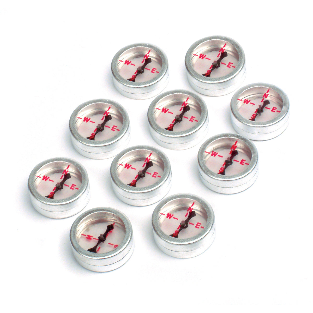 Magnetic Field Tracing Compasses, 10 pcs.