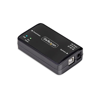 StarTech USB Galvanic Isolator up to 6KV  Electrical Noise Isolator  IP40  DIN Rail Mount  Isolated Power Filter  USB 2.0 (12Mbps)/TAA