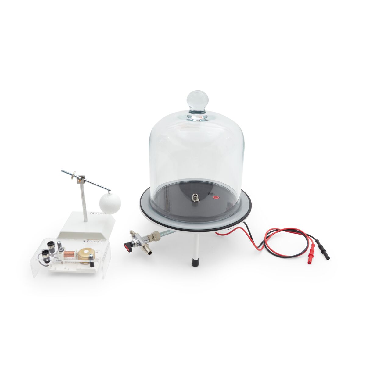 Electric Doorbell -
for experiments with the vacuum recipient