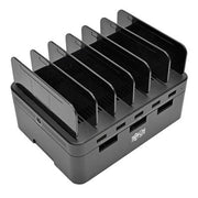 Eaton Tripp Lite Series 5-Port USB Charging Station with Built-In Device Storage, 12V 4A (48W) USB Charger Output