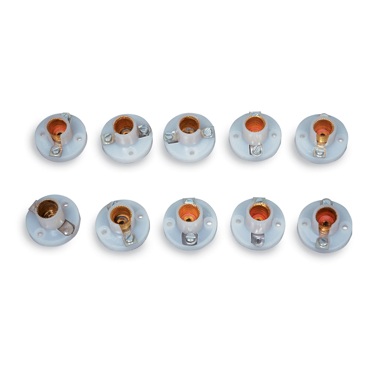 Set of 10 E10 Lamp Sockets