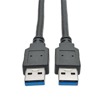 Eaton Tripp Lite Series USB 3.0 SuperSpeed A/A Cable (M/M), Black, 3 ft. (0.91 m)
