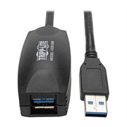 Eaton Tripp Lite Series USB 3.0 SuperSpeed Active Extension Repeater Cable (A M/F), 5M (16.4 ft.)
