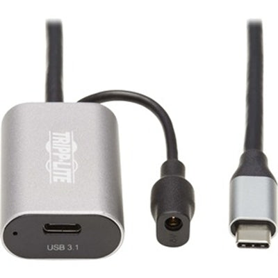 Tripp Lite by Eaton USB 3.2 Gen 1 Active Extension Cable - USB-C to USB-C (M/F) 5 Gbps Data Only 5 m (16.4 ft.)