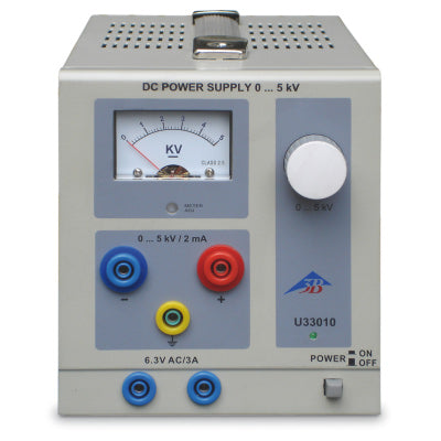 High Voltage Power Supply,
0 – 5 kV, max. 2 mA