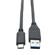 Tripp Lite by Eaton USB-C to USB-A Cable (M/M) USB 3.2 Gen 1 (5 Gbps) Thunderbolt 3 Compatible 6 ft. (1.83 m)