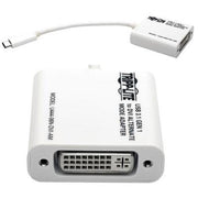 Eaton Tripp Lite Series USB-C to DVI Adapter with Alternate Mode - DP 1.2, White