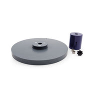 Supplementary disc and counterweight for gyroscope