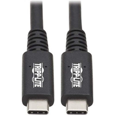 Tripp Lite by Eaton USB4 40Gbps Cable (M/M) - USB-C 8K 60 Hz 100W PD Charging Black 31 in. (0.8 m)