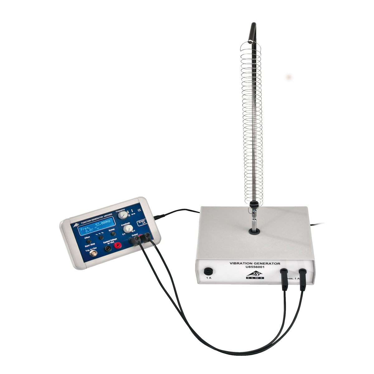 Vibration generator -
for investigating oscillations and resonances