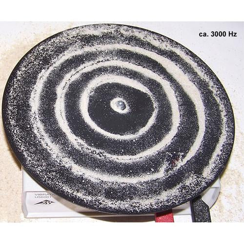 Accessories Chladni Plate, circular -
for the Vibration Generator