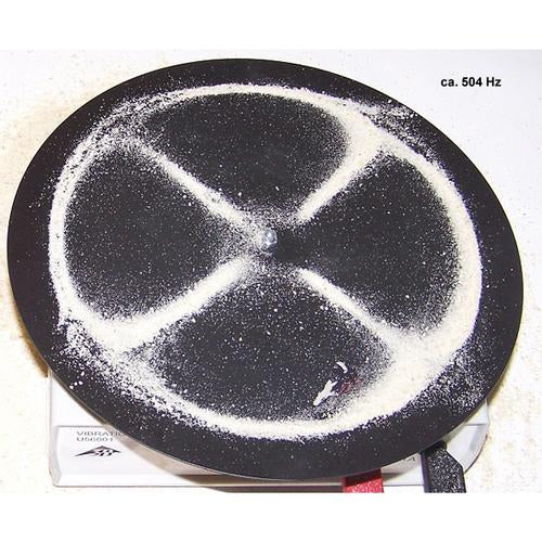 Accessories Chladni Plate, circular -
for the Vibration Generator
