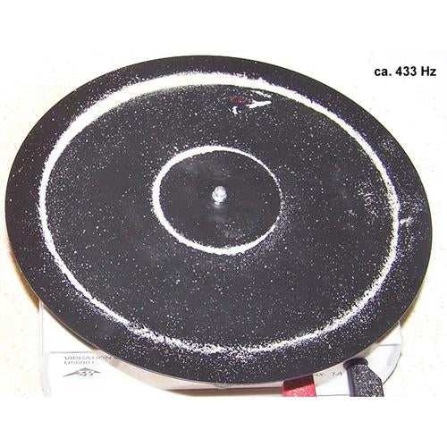 Accessories Chladni Plate, circular -
for the Vibration Generator