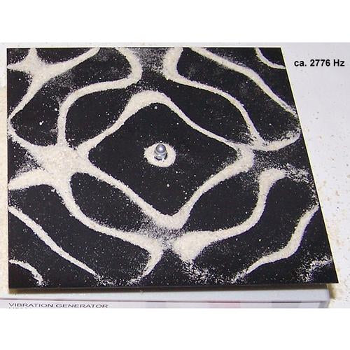 Accessories Chladni Plate, square -
for the Vibration Generator