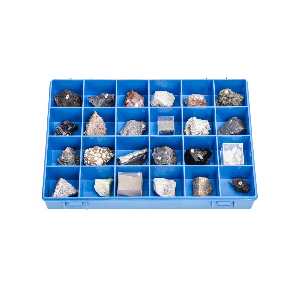 Collection 24 Volcanic Rocks and Minerals