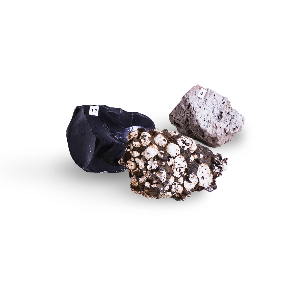 Collection 24 Volcanic Rocks and Minerals