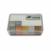 Set of Seven 7 Cubes for Determining Density