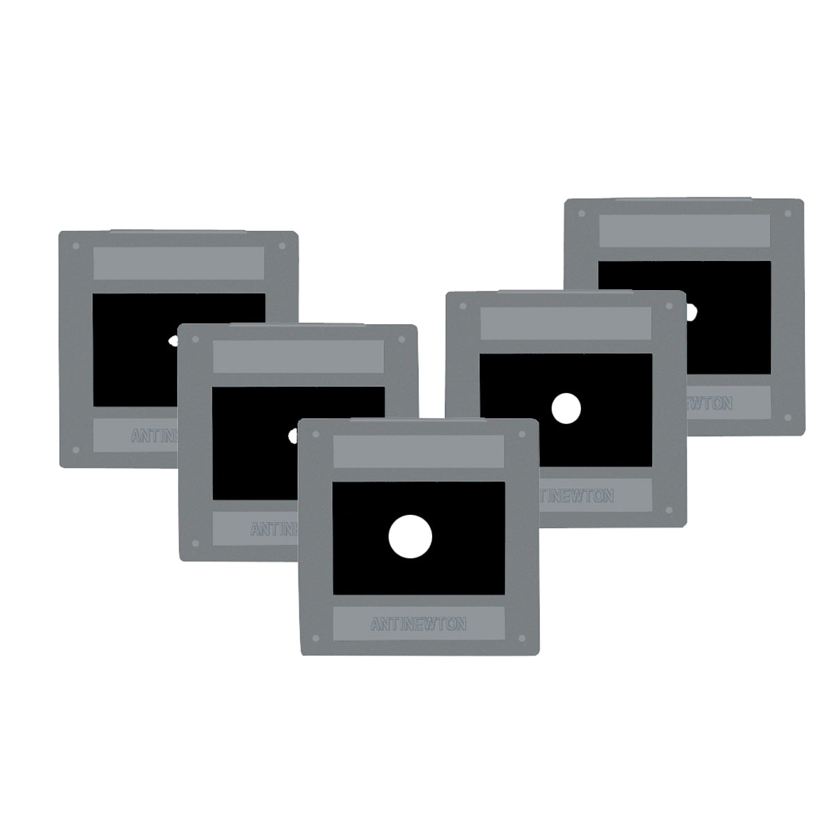 Set of 5 Hole Diaphragms